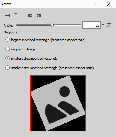 Node's control dialog Node UI