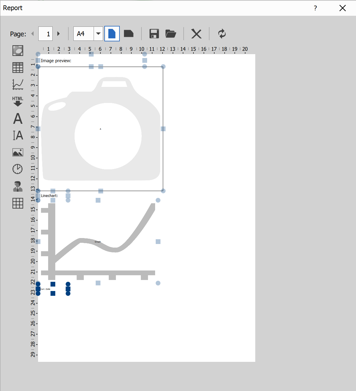 Report dialog