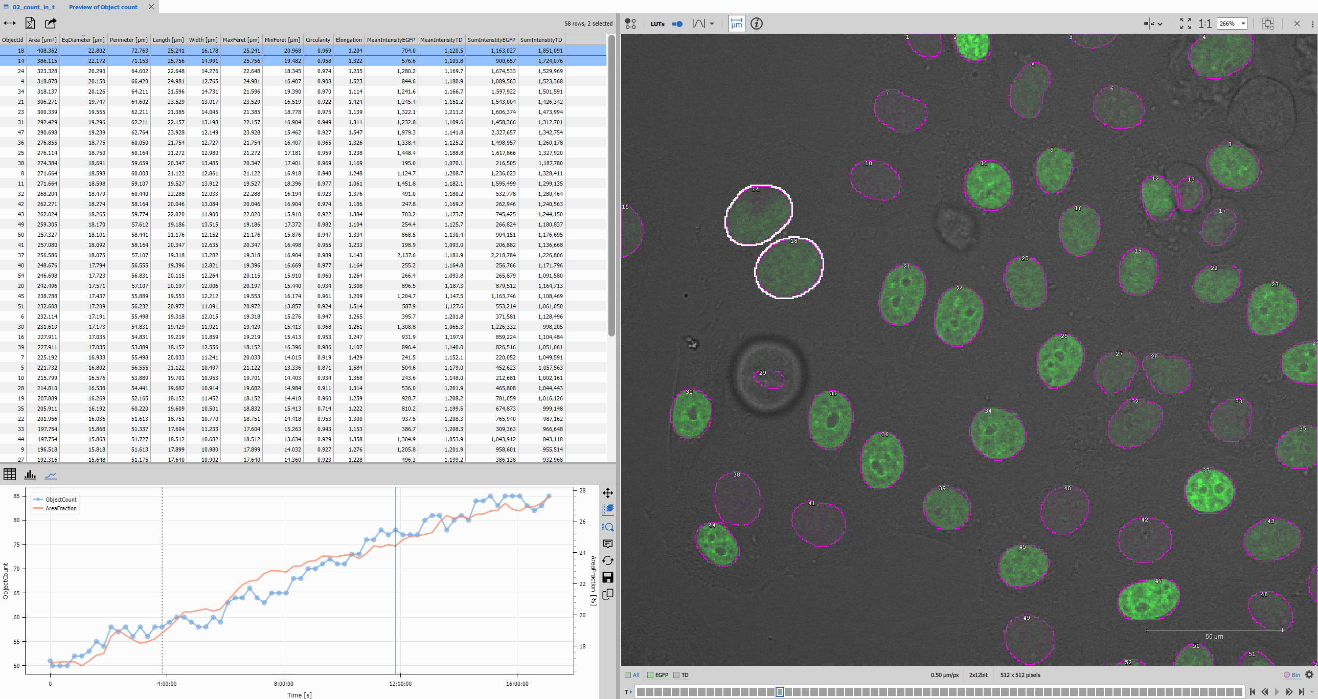 Complete synchronized layout